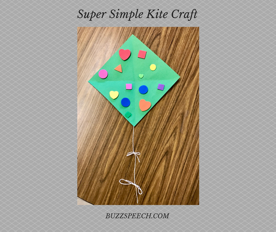 Super Simple Kite Craft for Language – Buzz Speech
