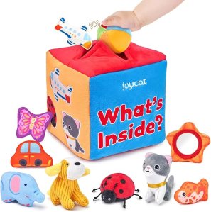 soft mystery toy box