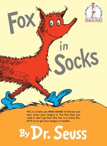 fox in socks book cover
