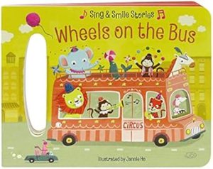 Wheels on the bus book cover