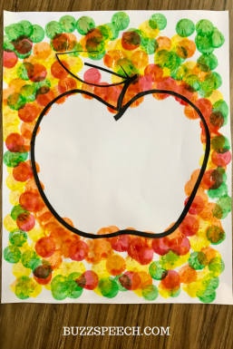 Preschool apple crafts