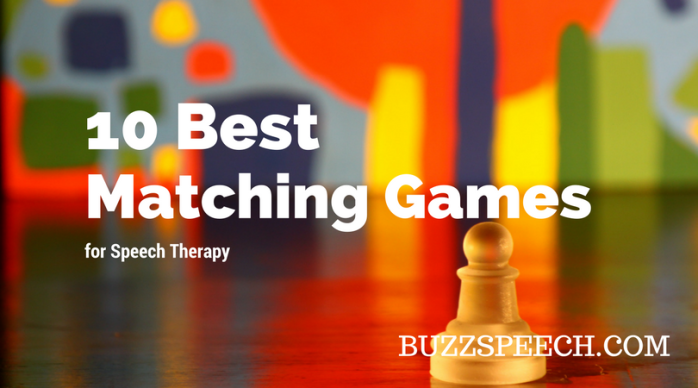 Matching Games for Speech Therapy